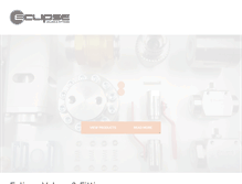 Tablet Screenshot of eclipsevalves.com